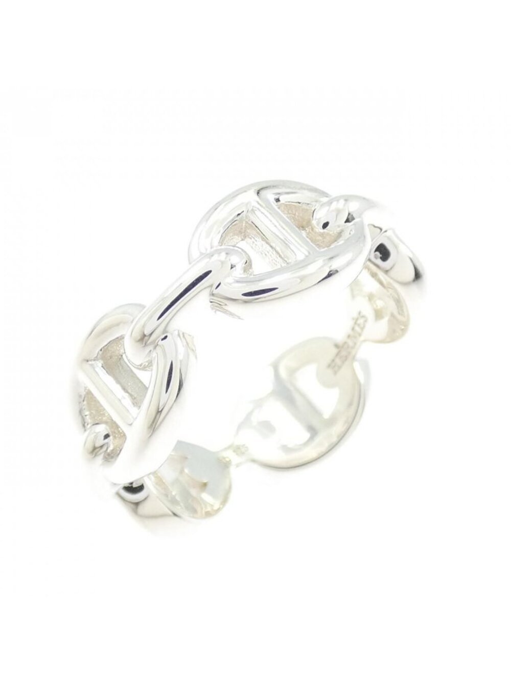 Hermes Chaine D'ancre Enchainee Ring